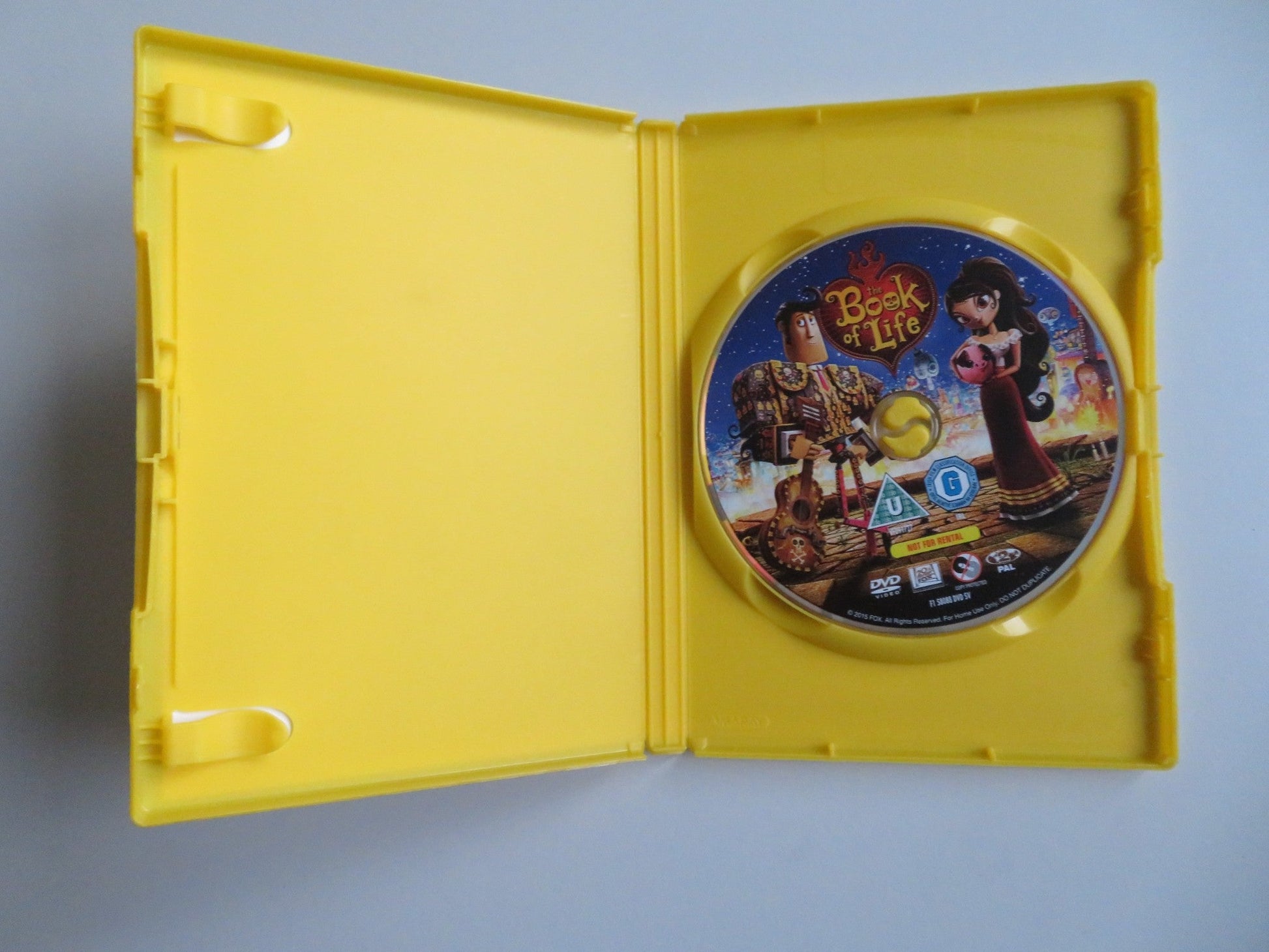 THE BOOK OF LIFE (DVD) DIEGO LUNA ZOE SALDANA CHANNING TATUM 2014 REGION 2 - Rendezvous Cinema