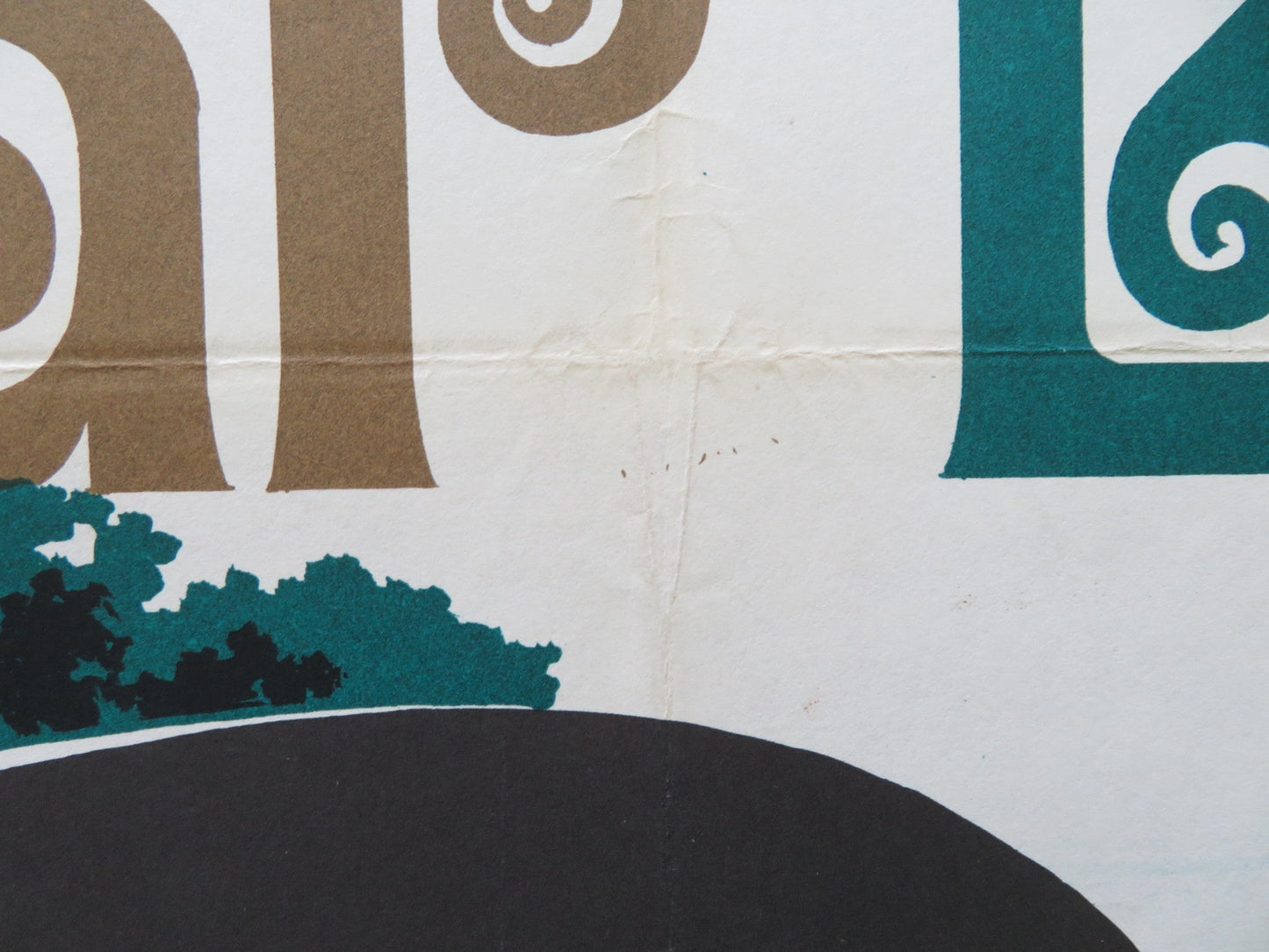 THE BOOKSELLER GAVE UP BATHING DANISH POSTER ROLLED ALLAN EDWALL JARL KULLE 1970 Rendezvous Cinema Movie posters