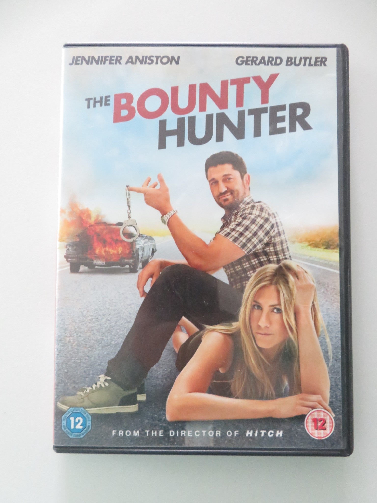 The Bounty Hunter (DVD) Jennifer Anniston Gerard Butler 2010 Region 2 Movie posters