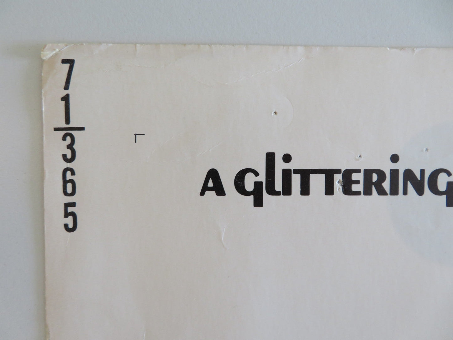 THE BOY FRIEND US HALF SHEET POSTER TWIGGY CHRISTOPHER GABLE 1971 Rendezvous Cinema Movie posters