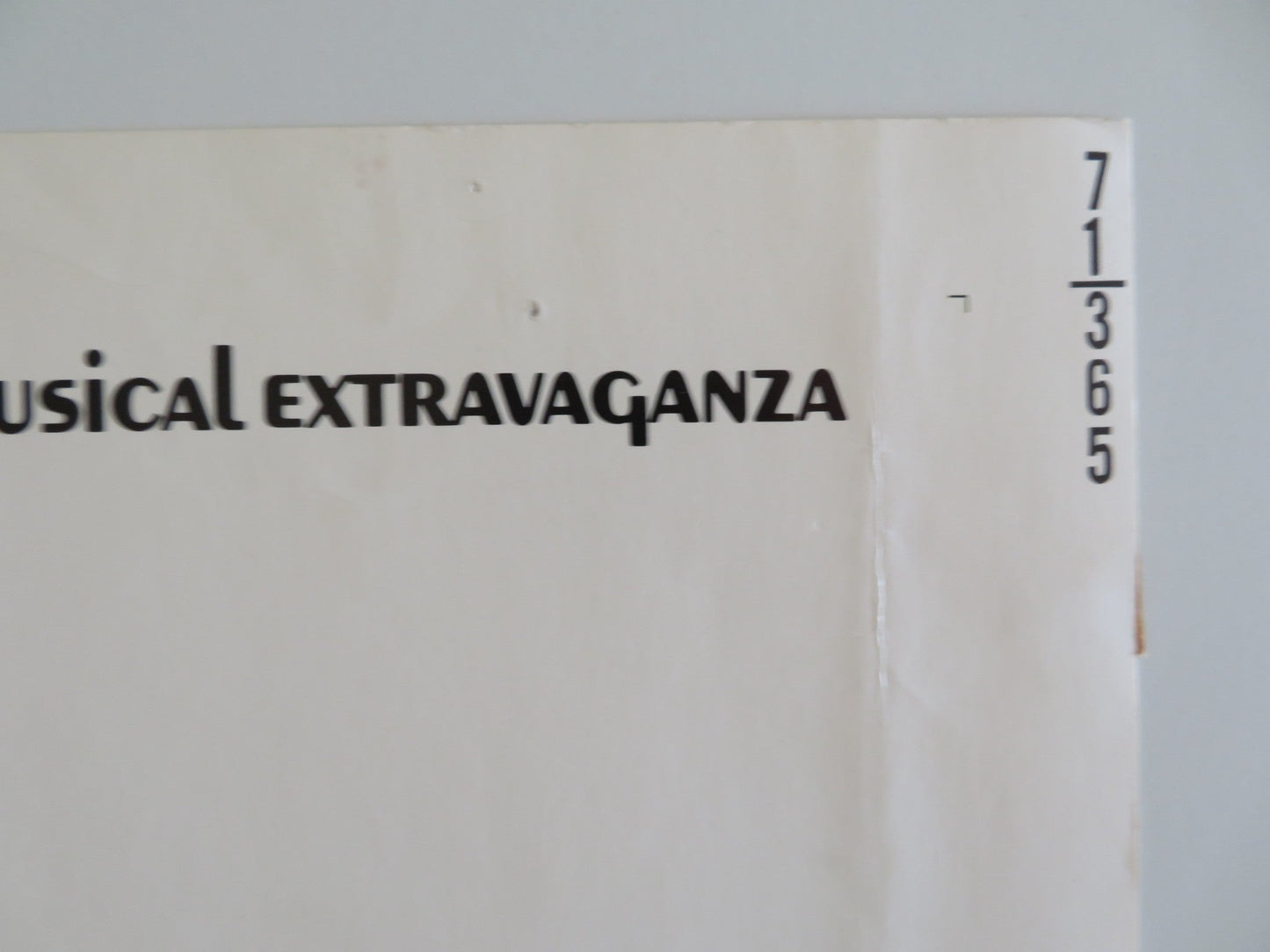 THE BOY FRIEND US HALF SHEET POSTER TWIGGY CHRISTOPHER GABLE 1971 Rendezvous Cinema Movie posters