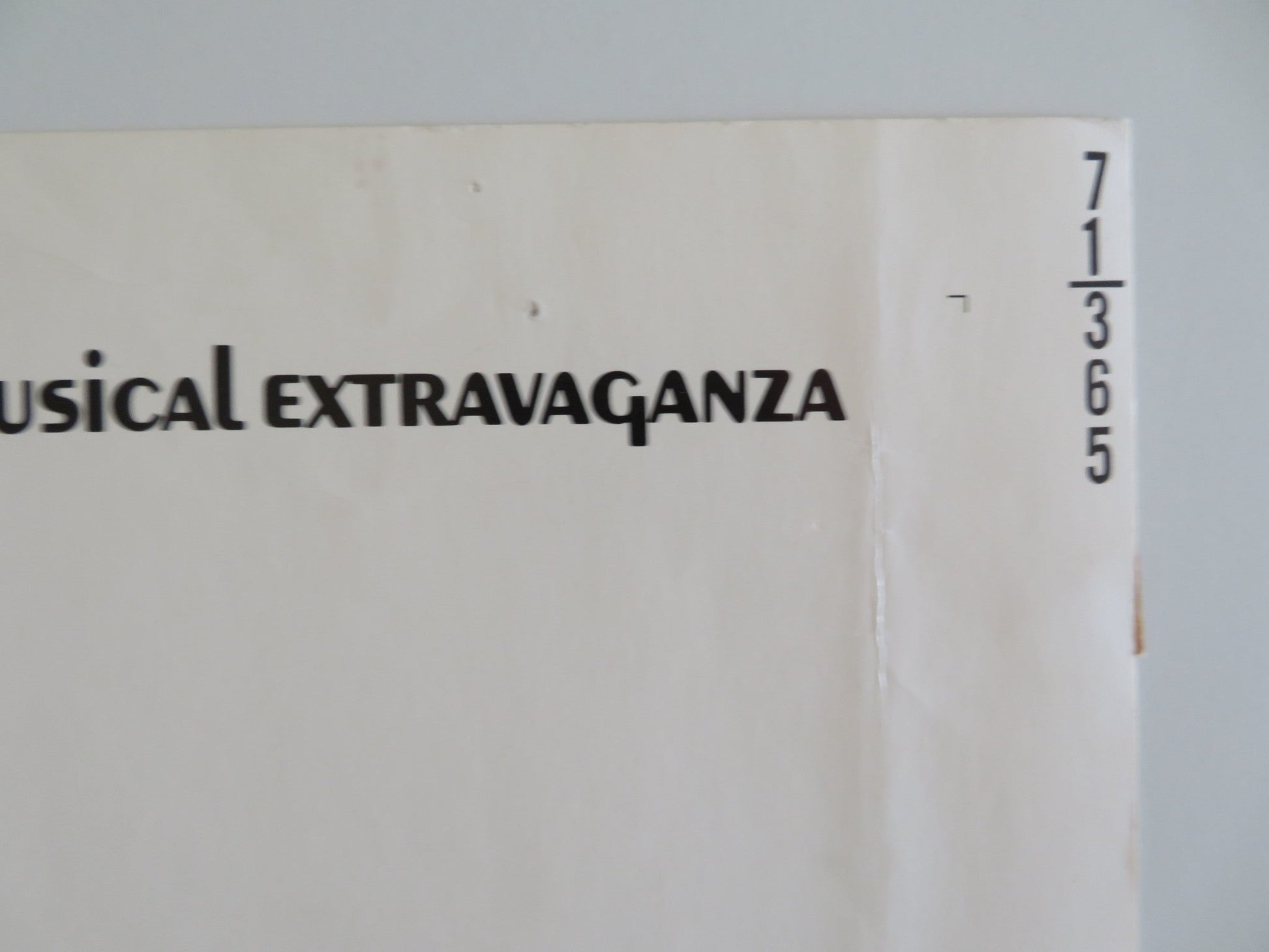 THE BOY FRIEND US HALF SHEET POSTER TWIGGY CHRISTOPHER GABLE 1971 Rendezvous Cinema Movie posters