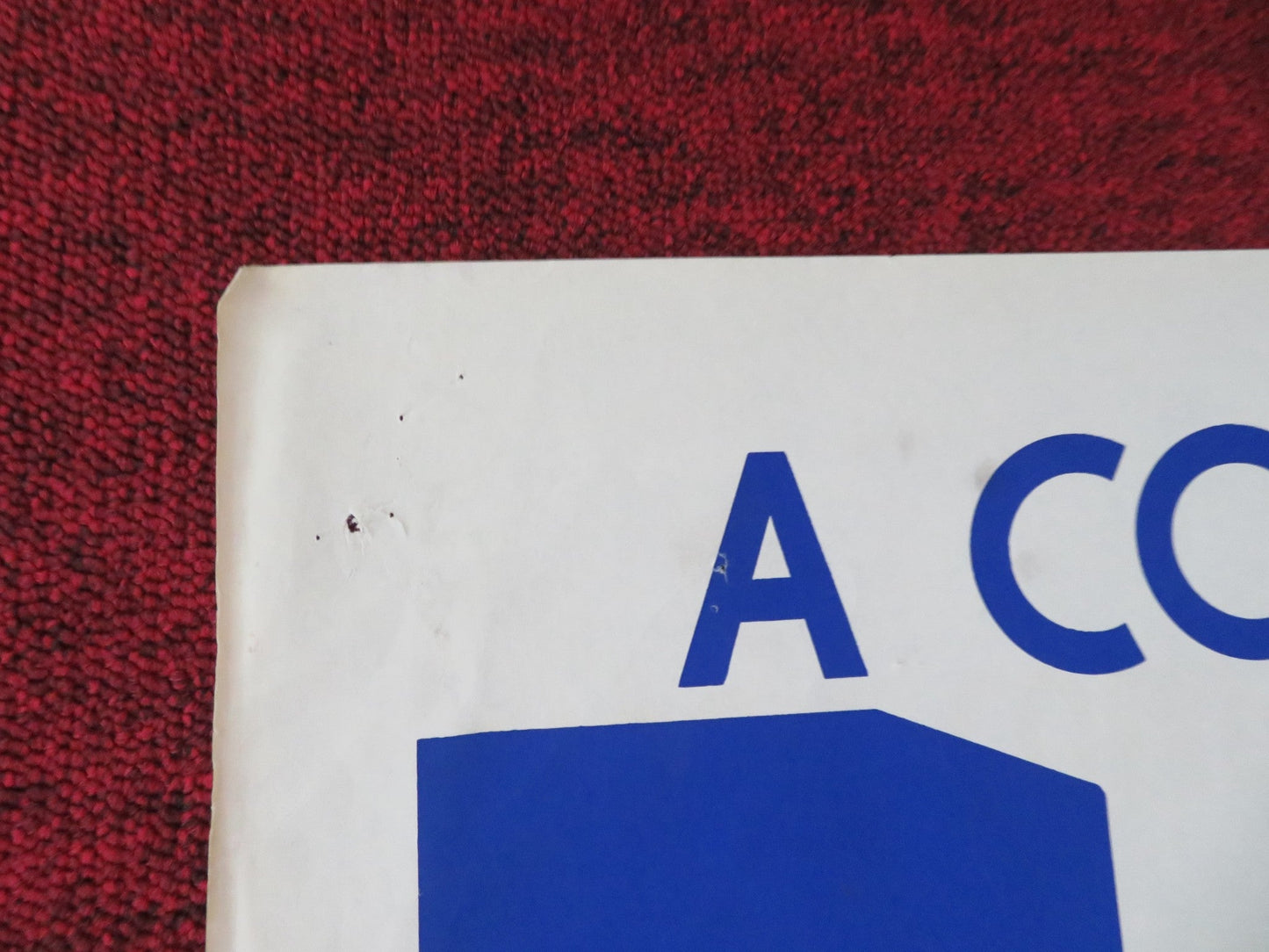 THE BOYS FOLDED US ONE SHEET POSTER RICHARD TODD ROBERT MORLEY 1965 Movie posters