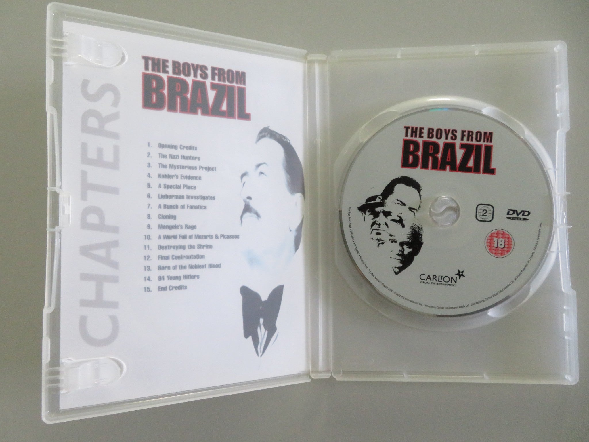 THE BOYS FROM BRAZIL (DVD) GREGORY PECK JAMES MASON 1978 REGION 2 ...