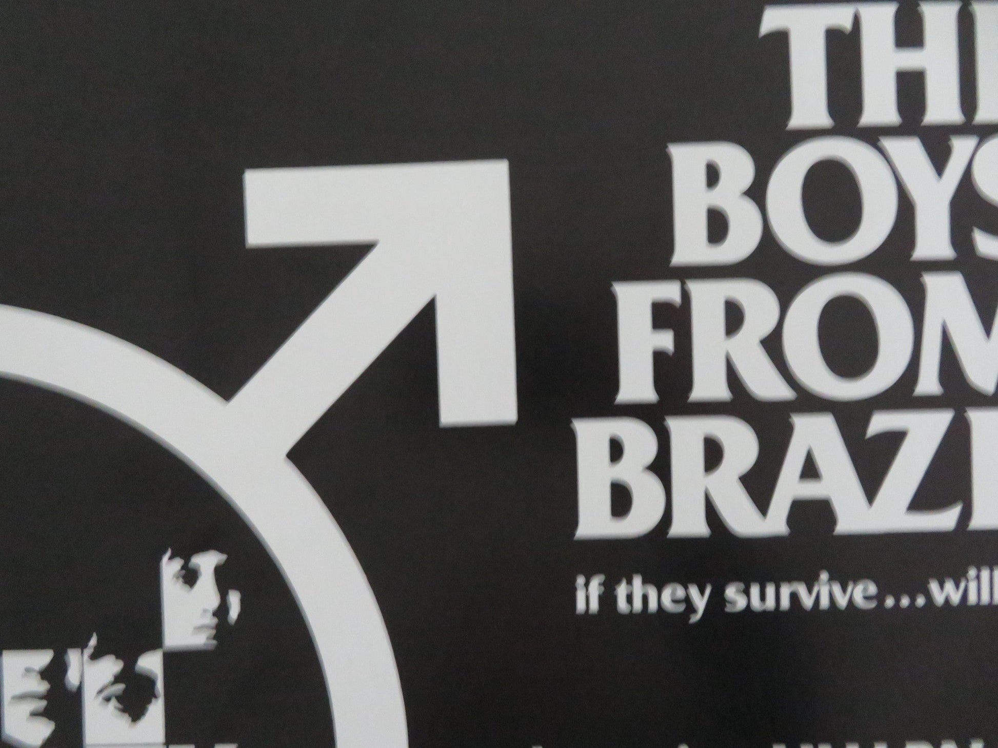 THE BOYS FROM BRAZIL US HALF SHEET (22"x 28") POSTER GREGORY PECK OLIVIER 1978 Movie posters