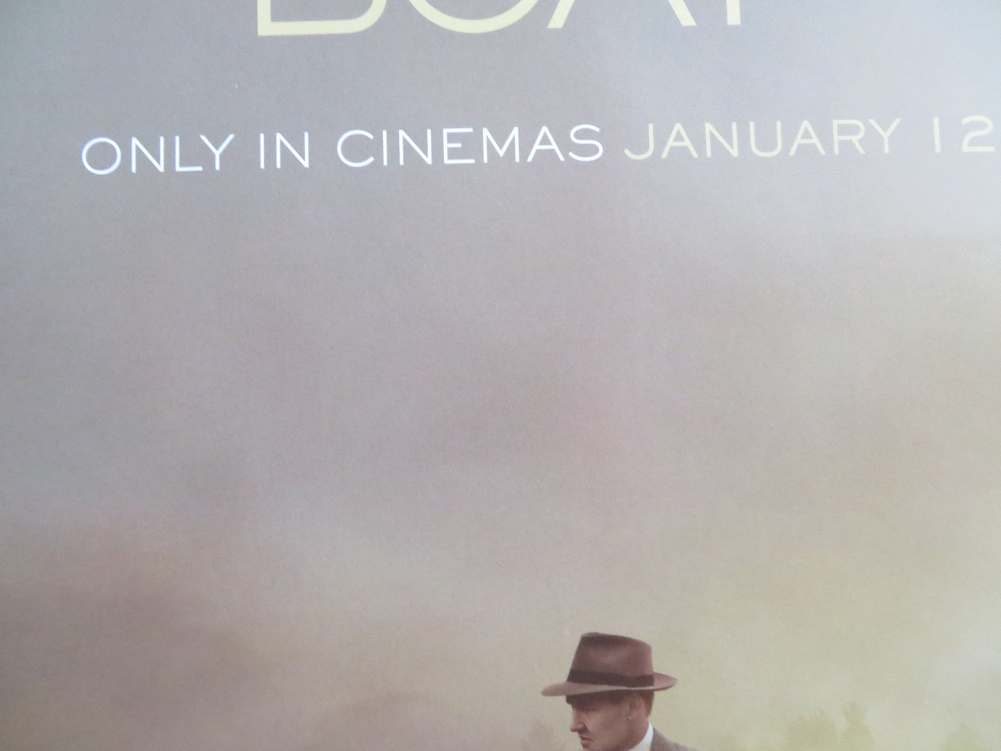 THE BOYS IN THE BOAT US ONE SHEET ROLLED POSTER JOEL EDGERTON CALLUM TURNER 2023 Rendezvous Cinema Movie posters