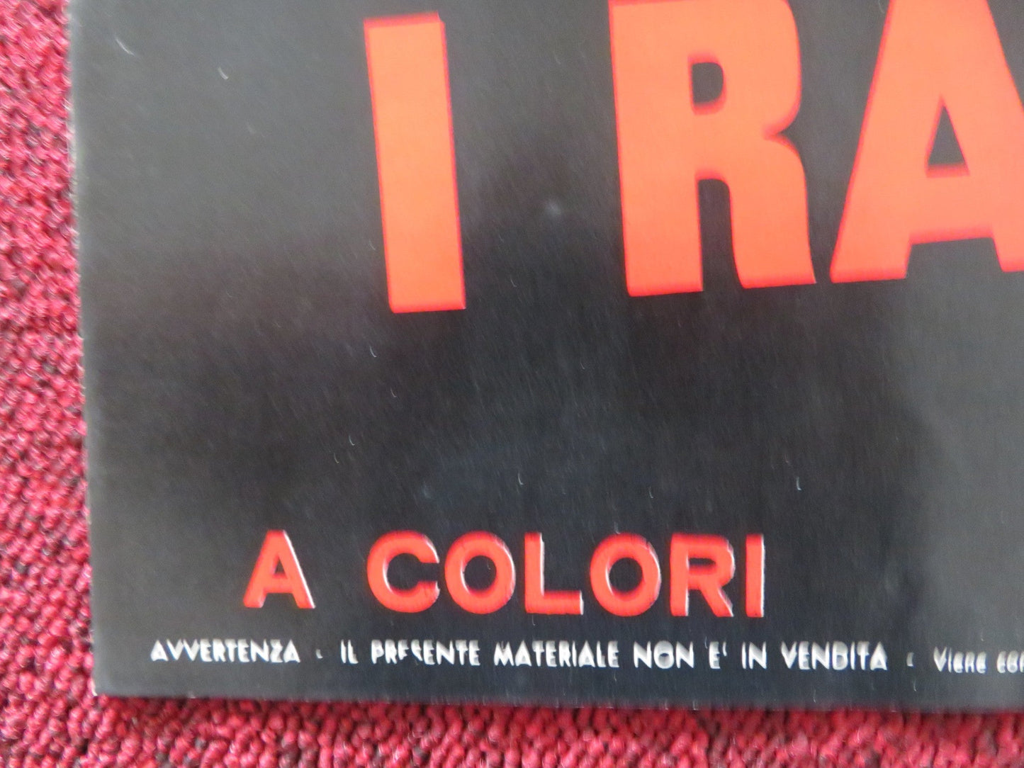 THE BOYS WILL NEVER BELIEVE IT - C ITALIAN FOTOBUSTA POSTER TOPOL CHANCE 1971 Rendezvous Cinema Movie posters