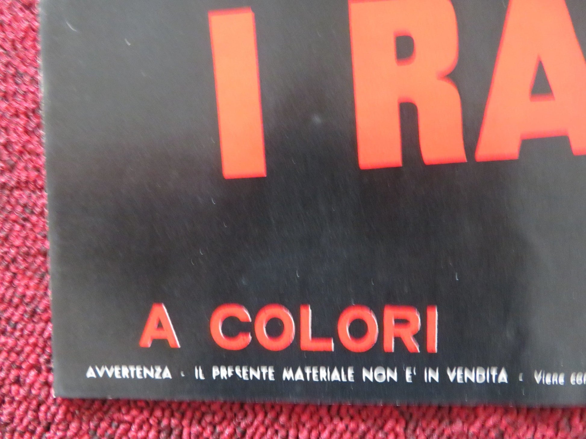 THE BOYS WILL NEVER BELIEVE IT - C ITALIAN FOTOBUSTA POSTER TOPOL CHANCE 1971 Rendezvous Cinema Movie posters