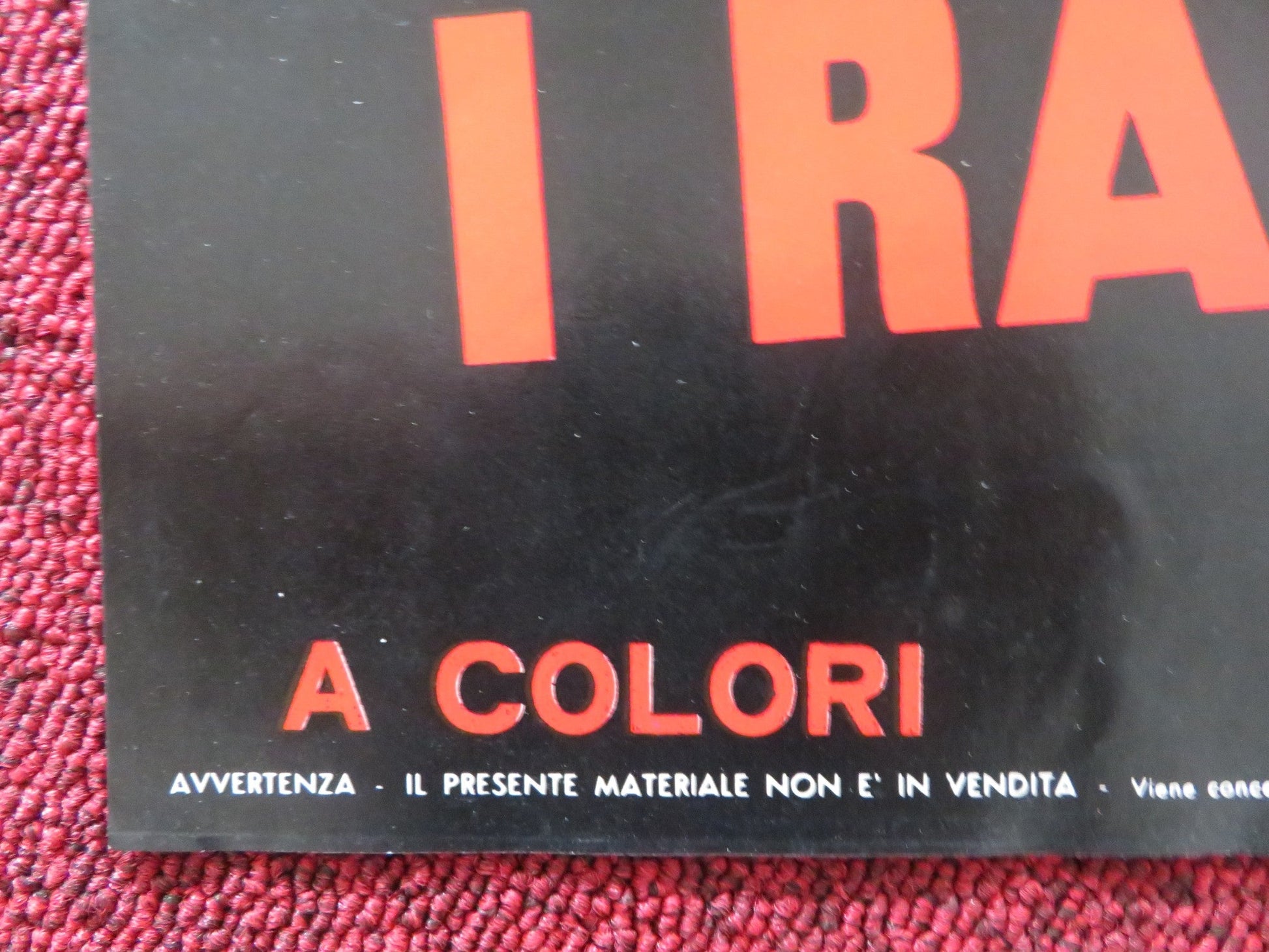 THE BOYS WILL NEVER BELIEVE IT - D ITALIAN FOTOBUSTA POSTER TOPOL CHANCE 1971 Rendezvous Cinema Movie posters