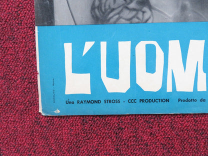 THE BRAIN - A ITALIAN FOTOBUSTA POSTER PETER VAN EYCK ANNE HEYWOOD 1962 Rendezvous Cinema Movie posters