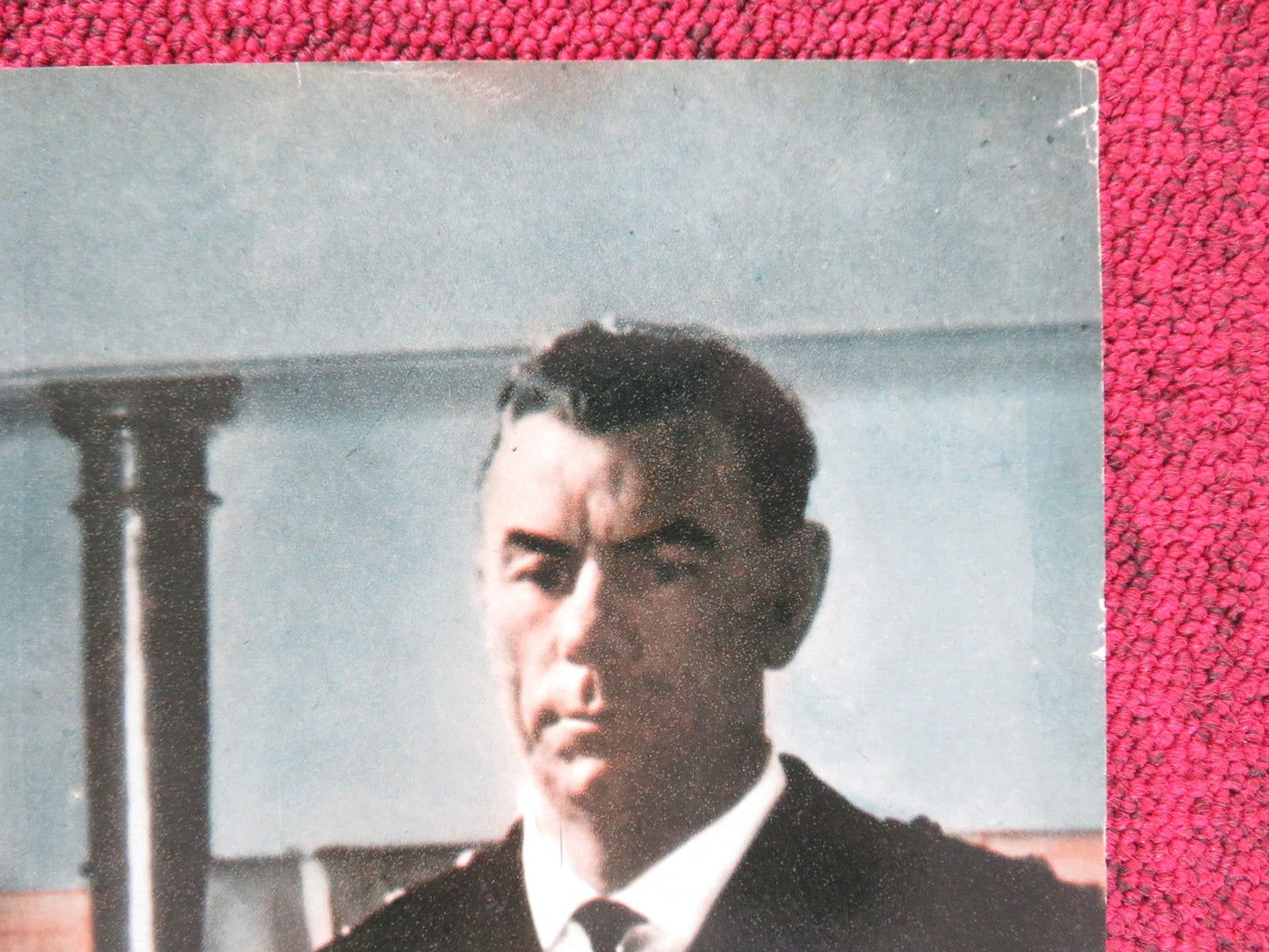 THE BRAIN - A ITALIAN FOTOBUSTA POSTER PETER VAN EYCK ANNE HEYWOOD 1962 Rendezvous Cinema Movie posters