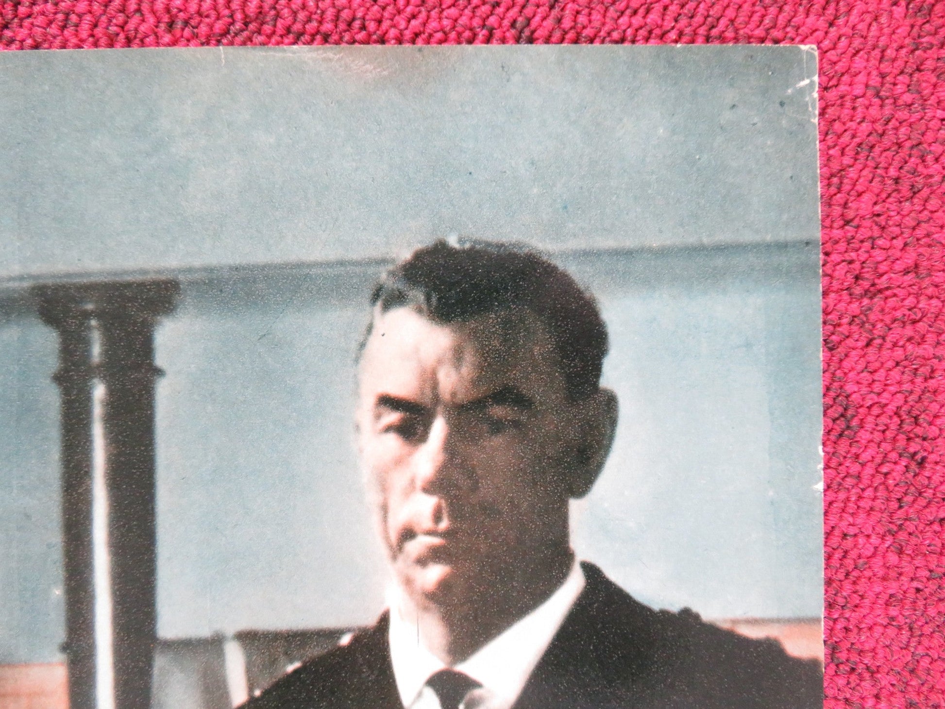 THE BRAIN - A ITALIAN FOTOBUSTA POSTER PETER VAN EYCK ANNE HEYWOOD 1962 Rendezvous Cinema Movie posters