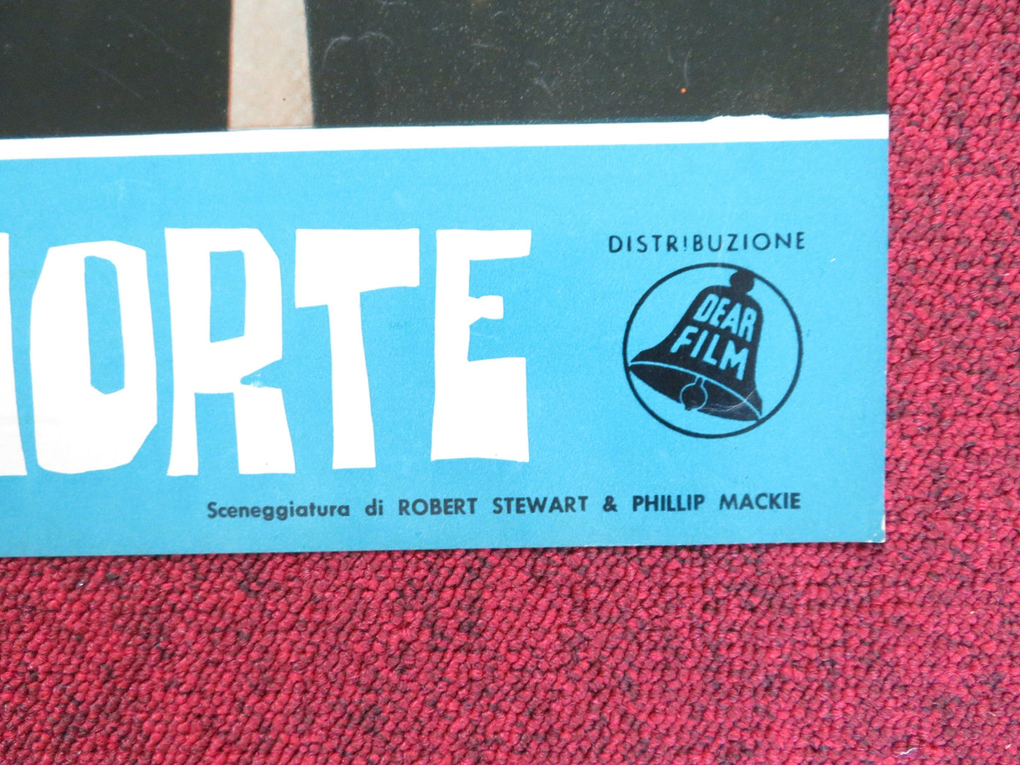 THE BRAIN - B ITALIAN FOTOBUSTA POSTER PETER VAN EYCK ANNE HEYWOOD 1962 Rendezvous Cinema Movie posters