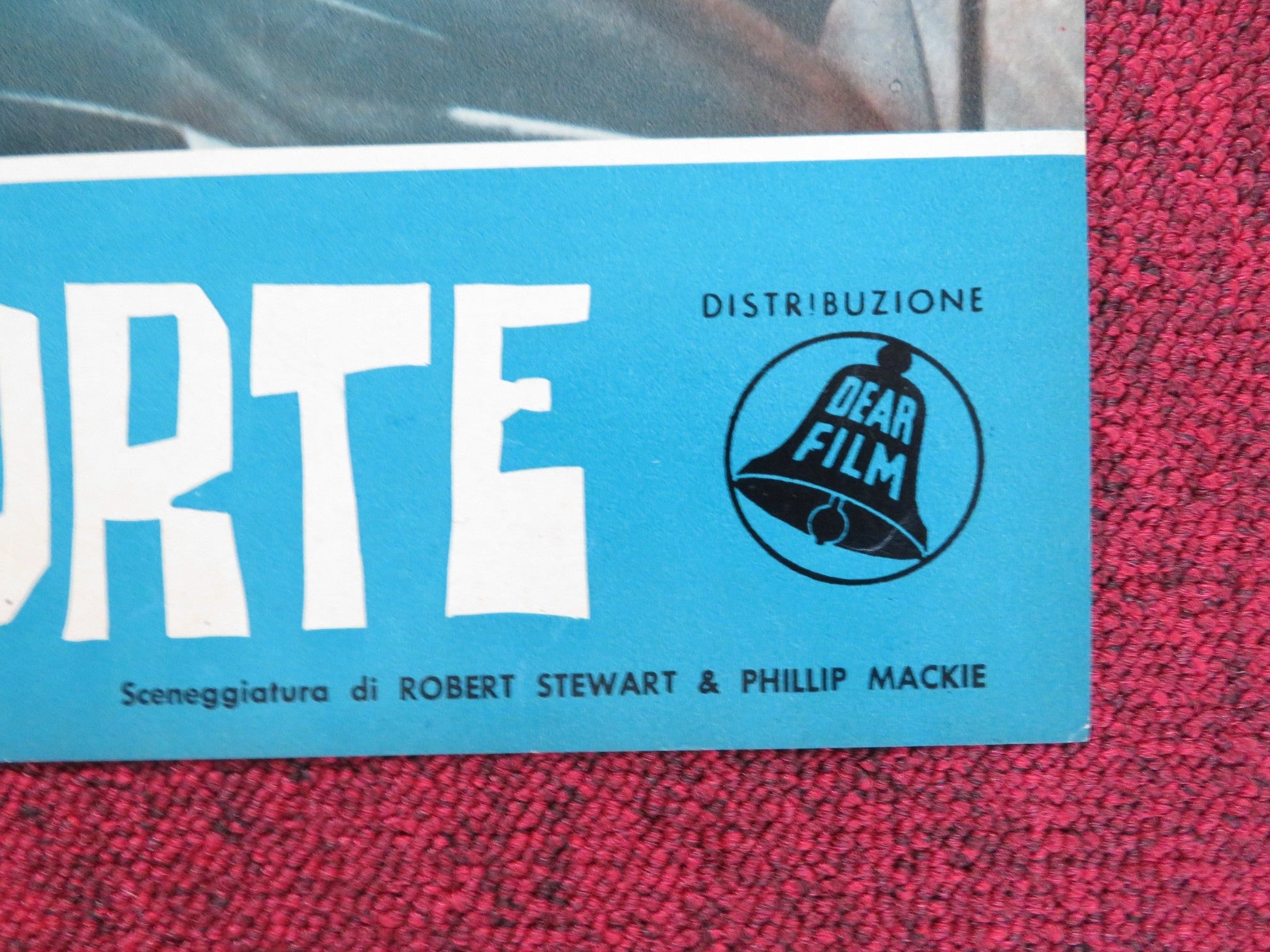 THE BRAIN - C ITALIAN FOTOBUSTA POSTER PETER VAN EYCK ANNE HEYWOOD 1962 Rendezvous Cinema Movie posters