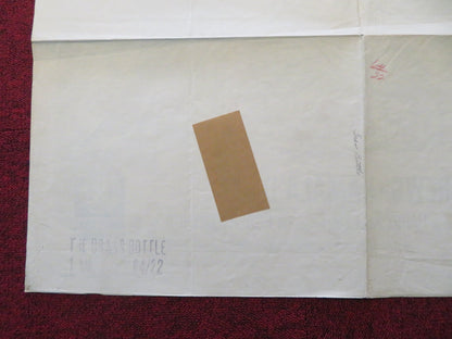 THE BRASS BOTTLE FOLDED US ONE SHEET POSTER TONY RANDALL BURL IVES 1964 Rendezvous Cinema Movie posters