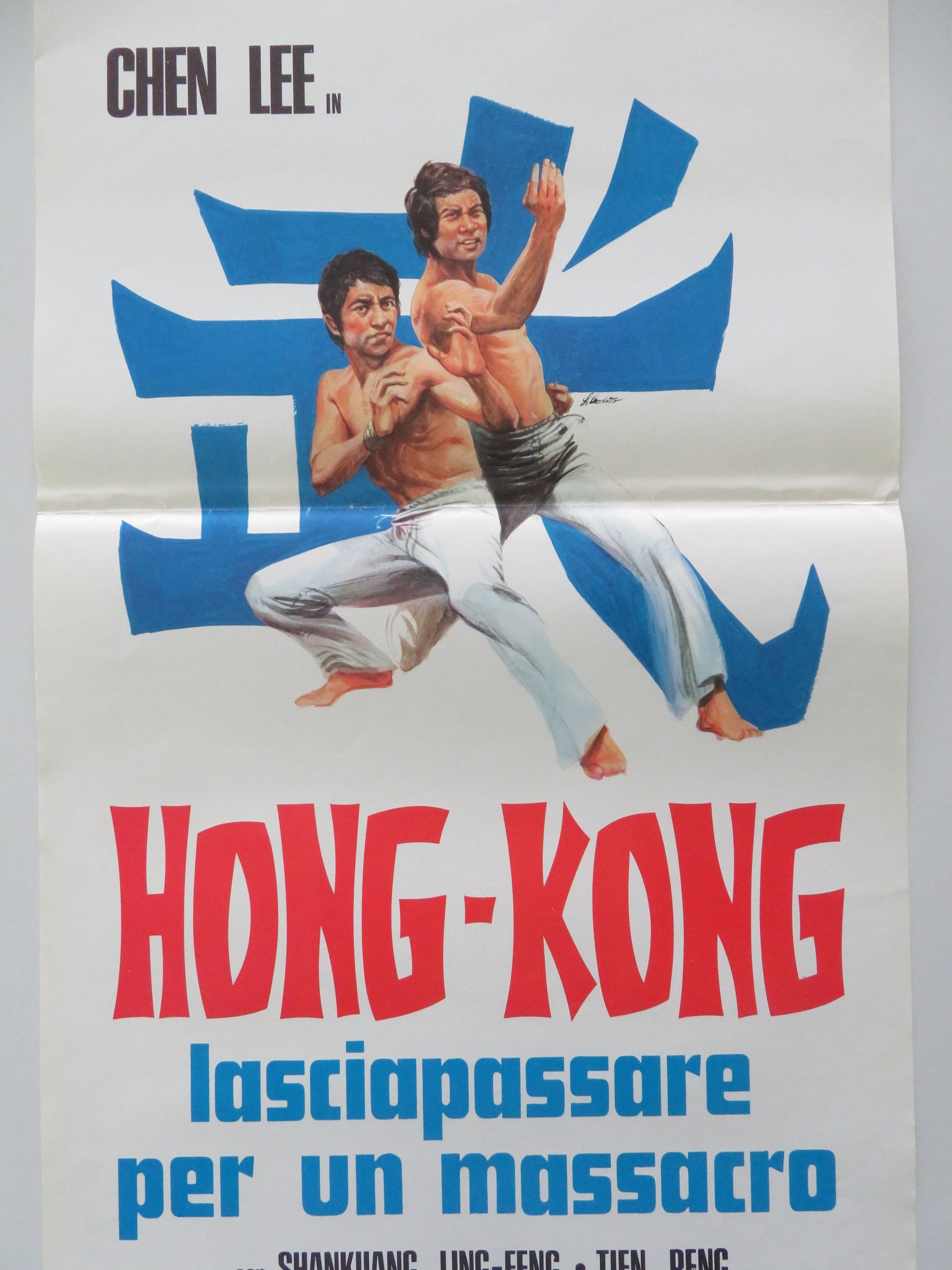 The Bravest Revenge Italian Locandina Poster Polly Ling-Feng 1975 Movie posters