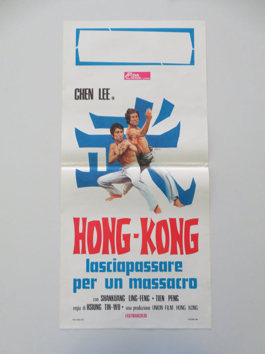 The Bravest Revenge Italian Locandina Poster Polly Ling-Feng 1975 Movie posters