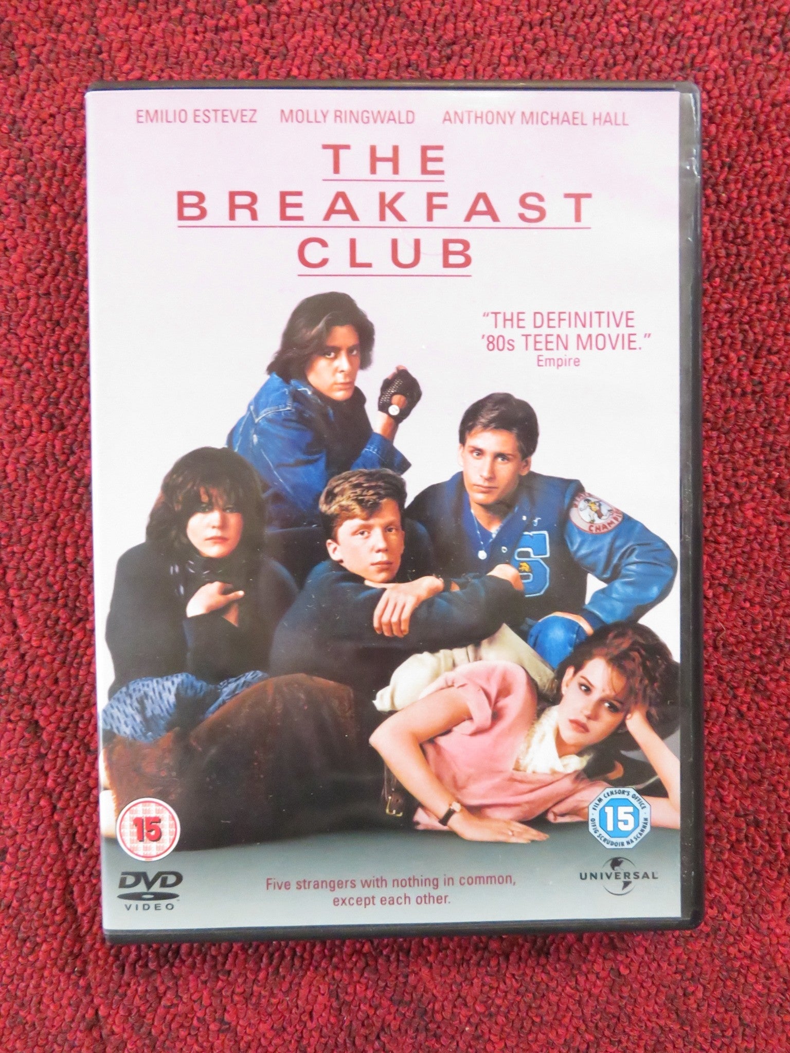 THE BREAKFAST CLUB (DVD) EMILIO ESTEVEZ MOLLY RINGWALD 1985 REGION 2, 4, 5 Rendezvous Cinema Movie posters