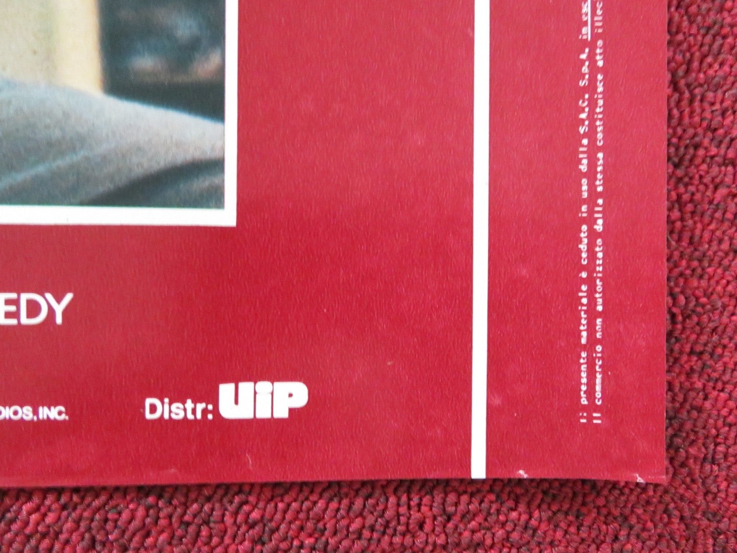 THE BREAKFAST CLUB - E ITALIAN FOTOBUSTA POSTER ESTEVEZ RINGWALD SHEEDY 1985 Rendezvous Cinema Movie posters