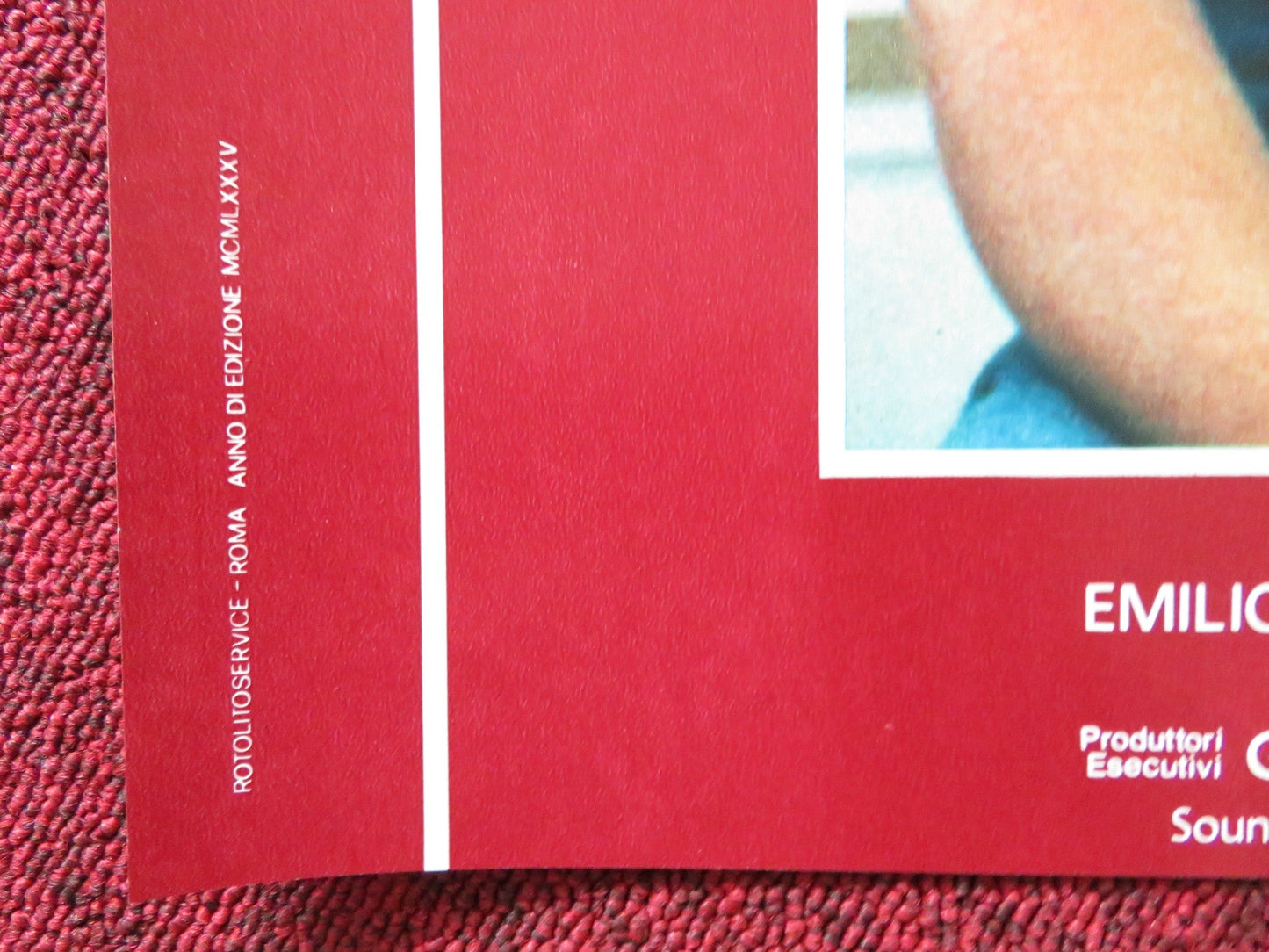 THE BREAKFAST CLUB - E ITALIAN FOTOBUSTA POSTER ESTEVEZ RINGWALD SHEEDY 1985 Rendezvous Cinema Movie posters