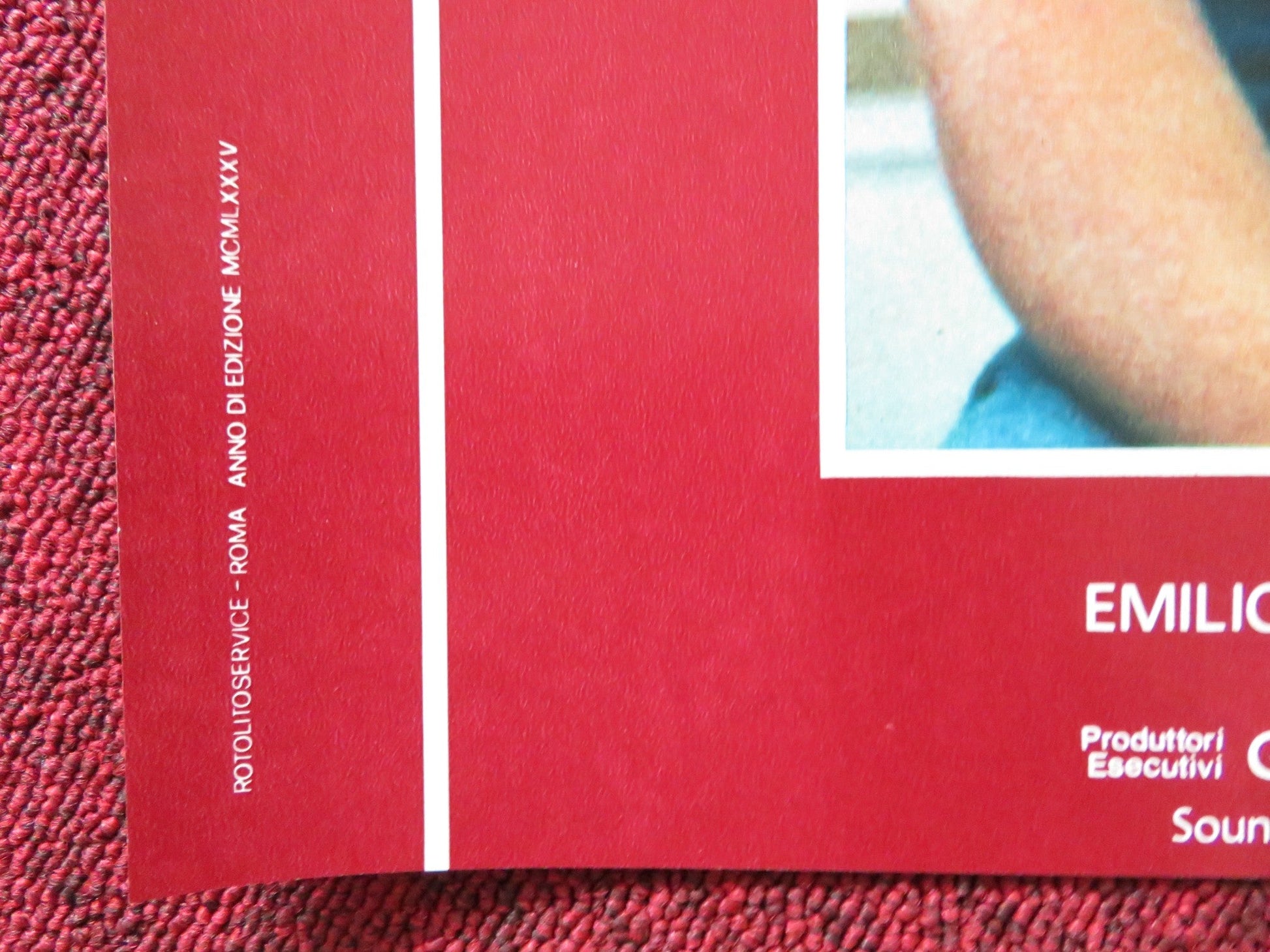 THE BREAKFAST CLUB - E ITALIAN FOTOBUSTA POSTER ESTEVEZ RINGWALD SHEEDY 1985 Rendezvous Cinema Movie posters