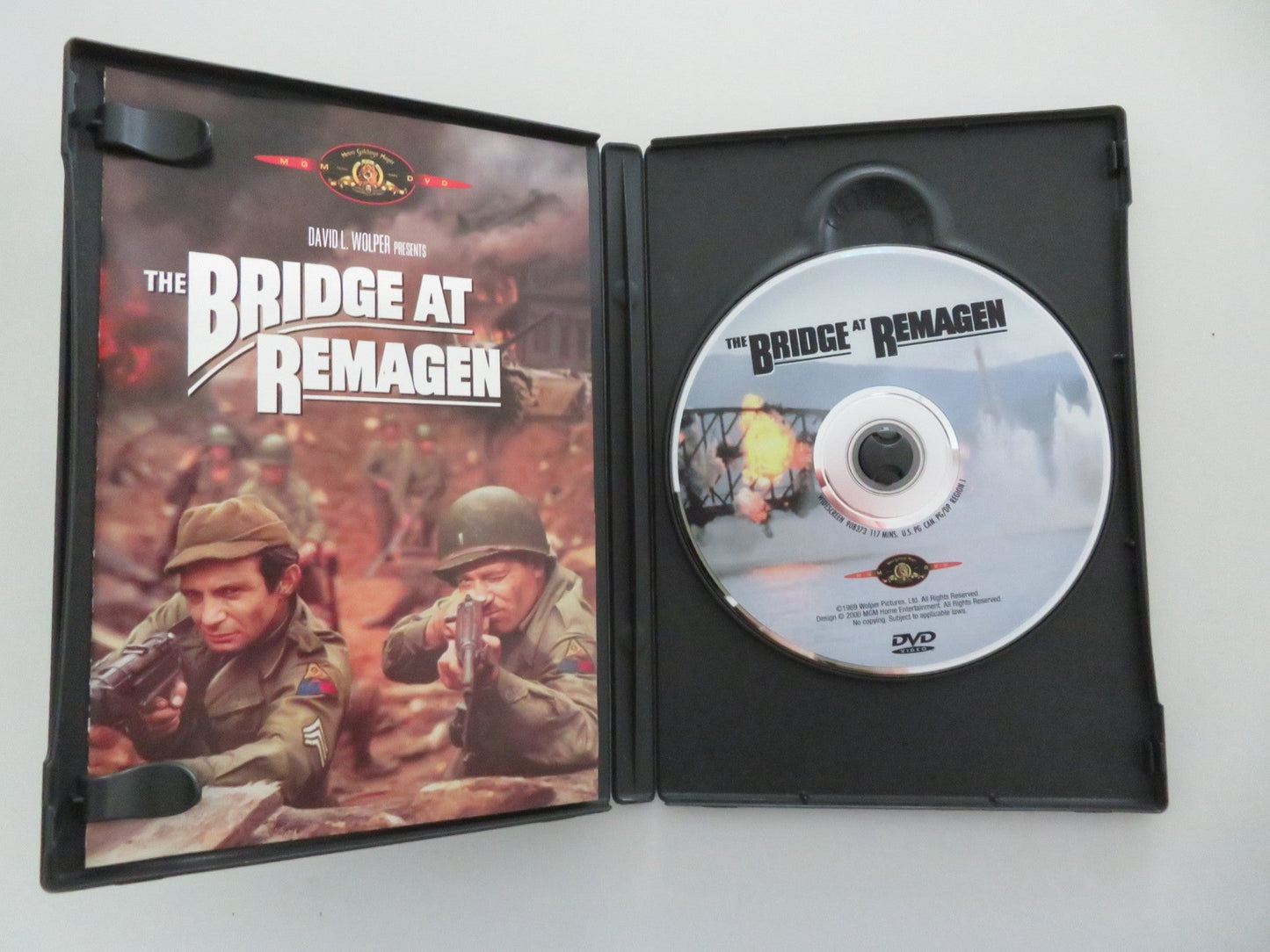 THE BRIDGE AT REMAGEN (DVD) GEORGE SEGAL ROBERT VAUGHN 1969 REGION 1 Movie posters