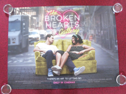 THE BROKEN HEARTS GALLERY UK QUAD ROLLED POSTER GERALDINE VISWANATHAN 2020 Rendezvous Cinema Movie posters