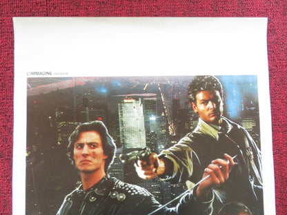 THE BRONX EXECUTIONER ITALIAN LOCANDINA POSTER GABRIEL GORI CHUCK VALENTI 1989 Rendezvous Cinema Movie posters