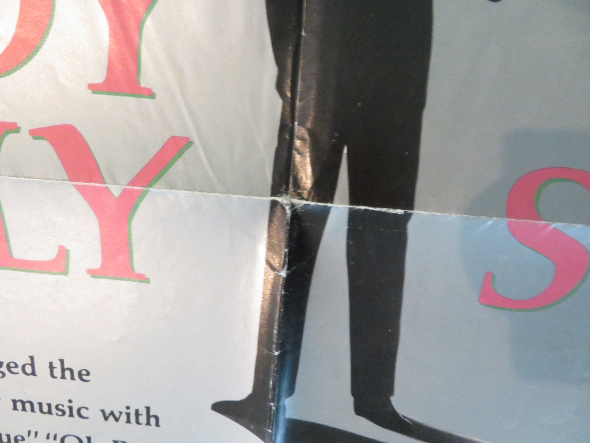 THE BUDDY HOLLY STORY FOLDED US ONE SHEET POSTER GARY BUSEY DON STROUD 1978 Rendezvous Cinema Movie posters