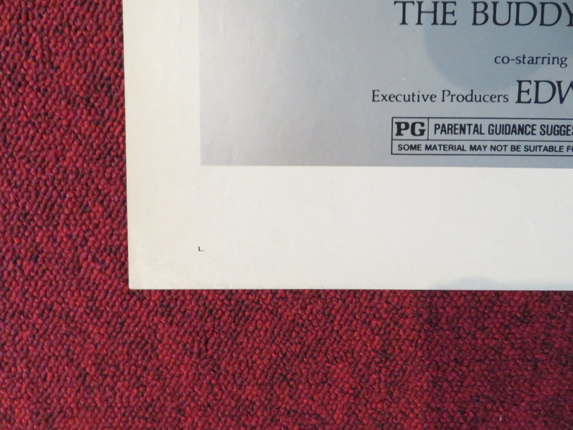 THE BUDDY HOLLY STORY FOLDED US ONE SHEET POSTER GARY BUSEY DON STROUD 1978 Rendezvous Cinema Movie posters