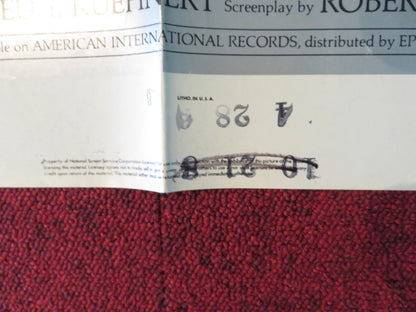 THE BUDDY HOLLY STORY FOLDED US ONE SHEET POSTER GARY BUSEY DON STROUD 1978 Rendezvous Cinema Movie posters