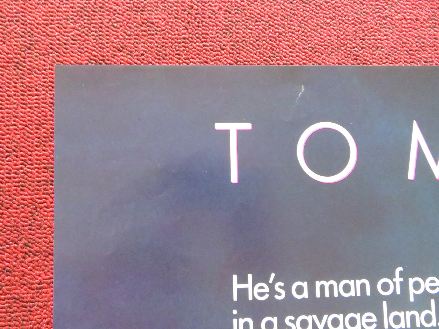 THE 'BURBS FOLDED US ONE SHEET POSTER TOM HANKS CARRIE FISHER 1989 Rendezvous Cinema Movie posters