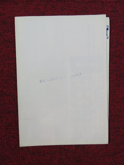 THE BURNED BARNS GERMAN A1 POSTER FOLDED ALAIN DELON SIMONE SIGNORET 1974 Rendezvous Cinema Movie posters