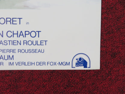 THE BURNED BARNS GERMAN A1 POSTER FOLDED ALAIN DELON SIMONE SIGNORET 1974 Rendezvous Cinema Movie posters