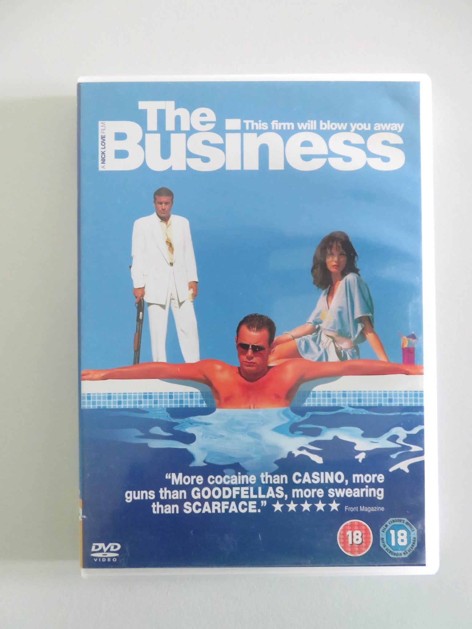 THE BUSINESS (DVD) DANNY DYER TAMER HASSAN 2005 REGION 2 Movie posters