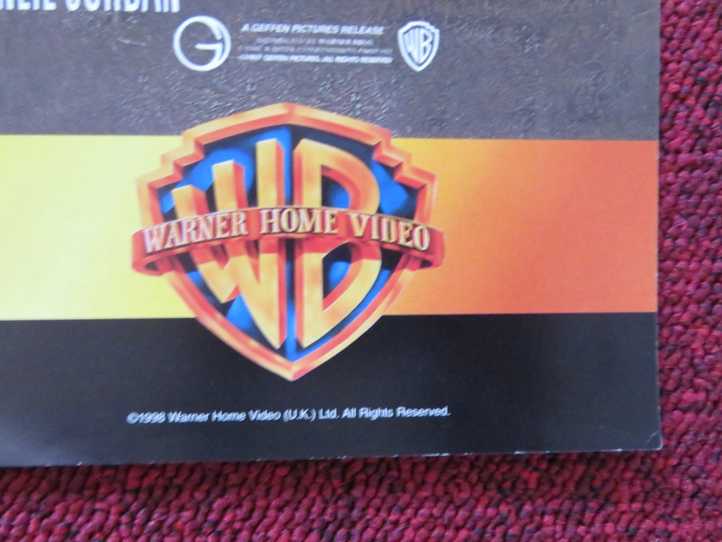 THE BUTCHER BOY VHS VIDEO POSTER EAMONN OWENS SEAN MCGINLEY 1997 Rendezvous Cinema Movie posters