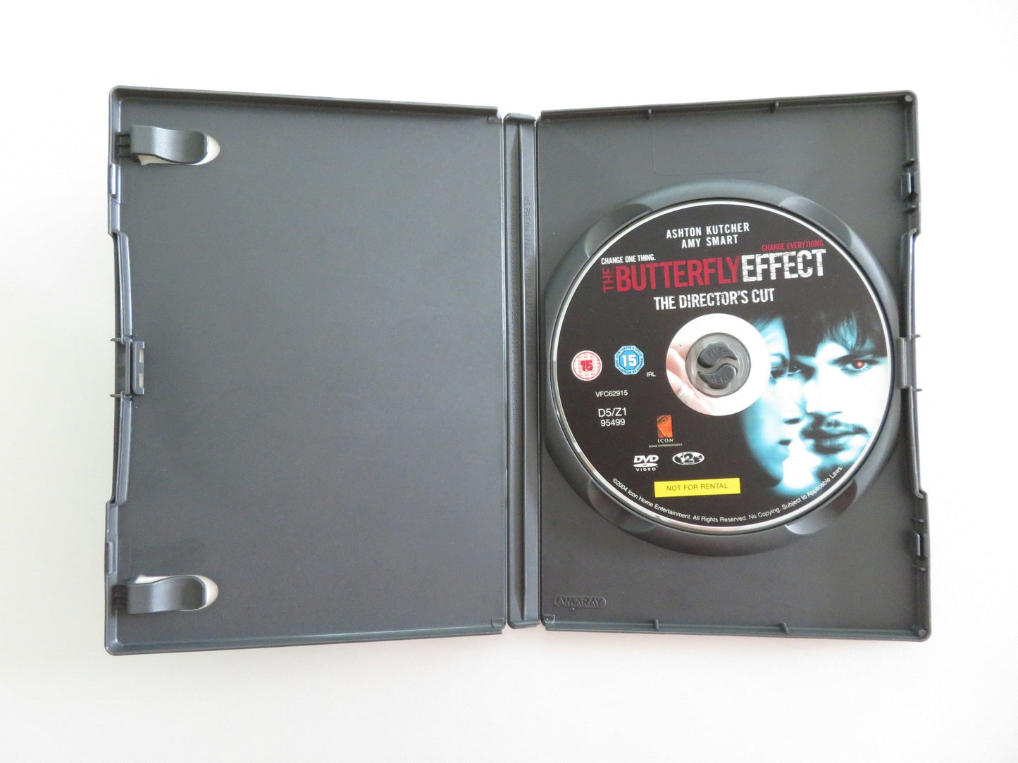 THE BUTTERFLY EFFECT - THE DIRECTOR'S CUT (DVD) ASHTON KUTCHER 2004 REGION 2 Movie posters