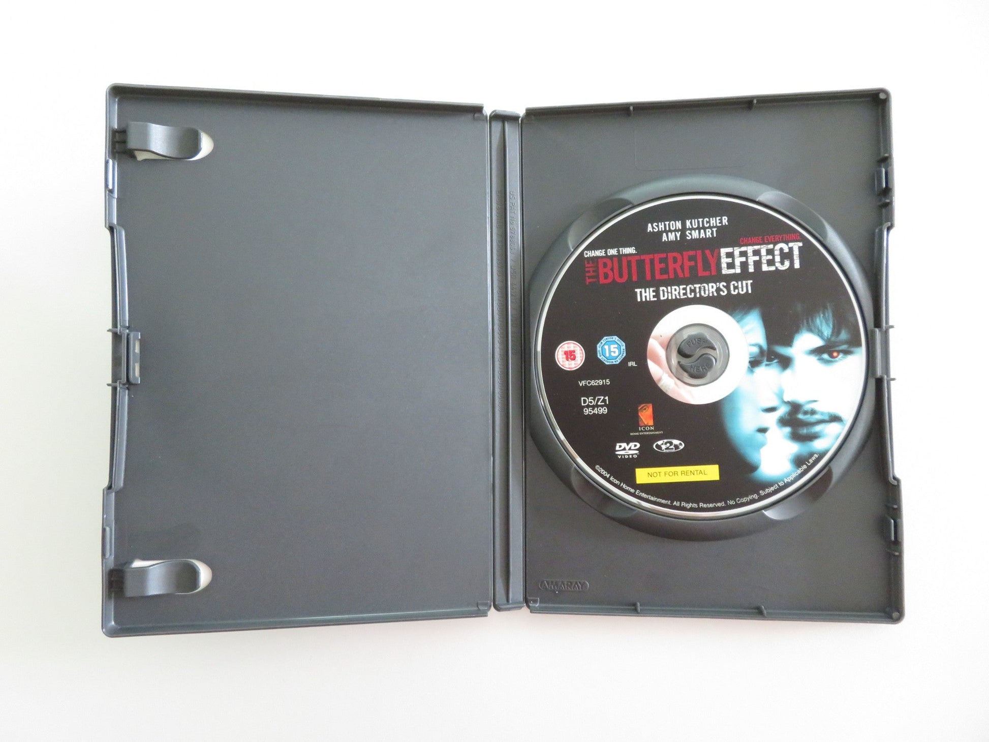 THE BUTTERFLY EFFECT - THE DIRECTOR'S CUT (DVD) ASHTON KUTCHER 2004 REGION 2 Movie posters