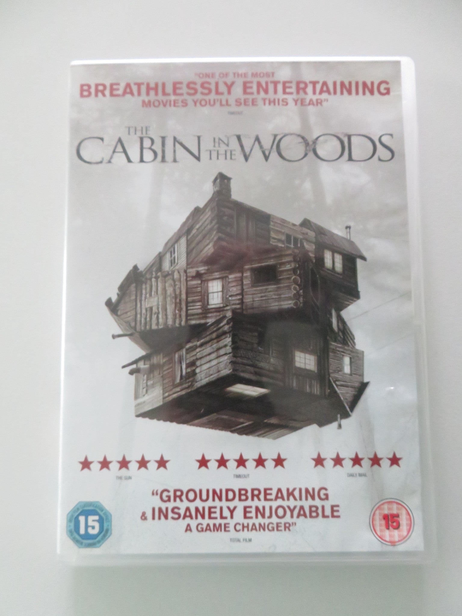 The Cabin in the Woods (DVD) Chris Hemsworth Kristen Connolly 2011 Region 2 Movie posters