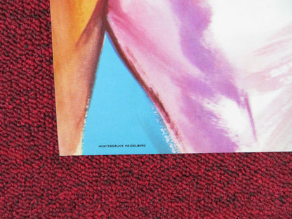 THE CABINET OF CALIGARI GERMAN A1 POSTER FOLDED GLYNIS JOHNS DAN O'HERLIHY 1962 Rendezvous Cinema Movie posters