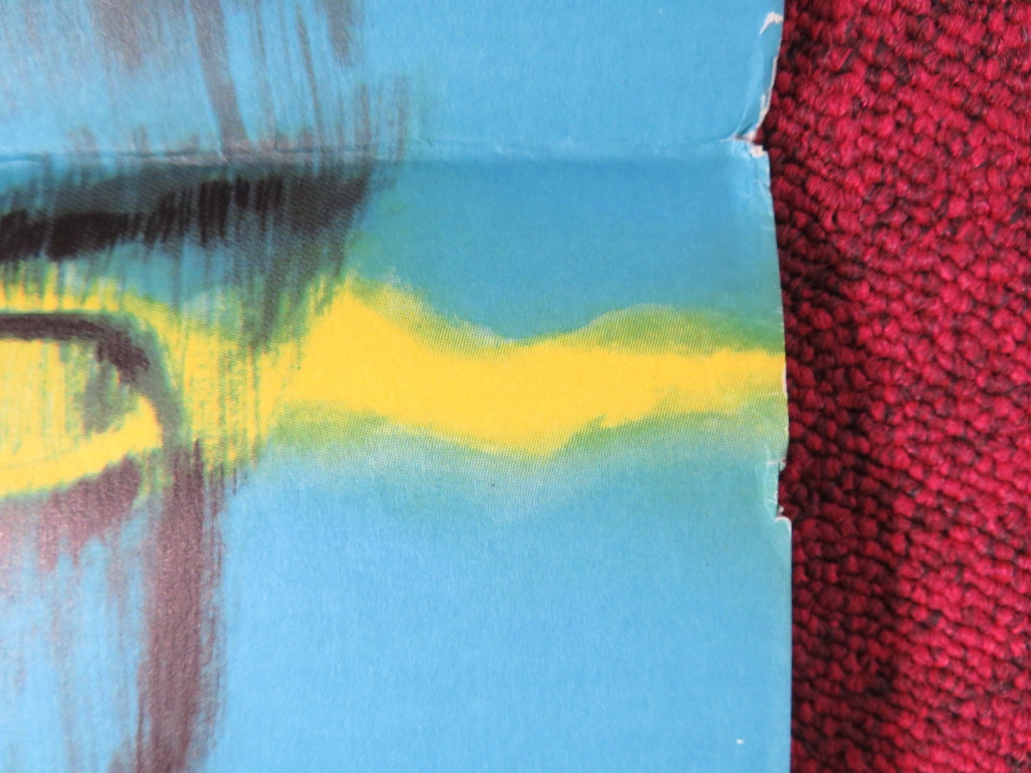 THE CABINET OF CALIGARI GERMAN A1 POSTER FOLDED GLYNIS JOHNS DAN O'HERLIHY 1962 Rendezvous Cinema Movie posters