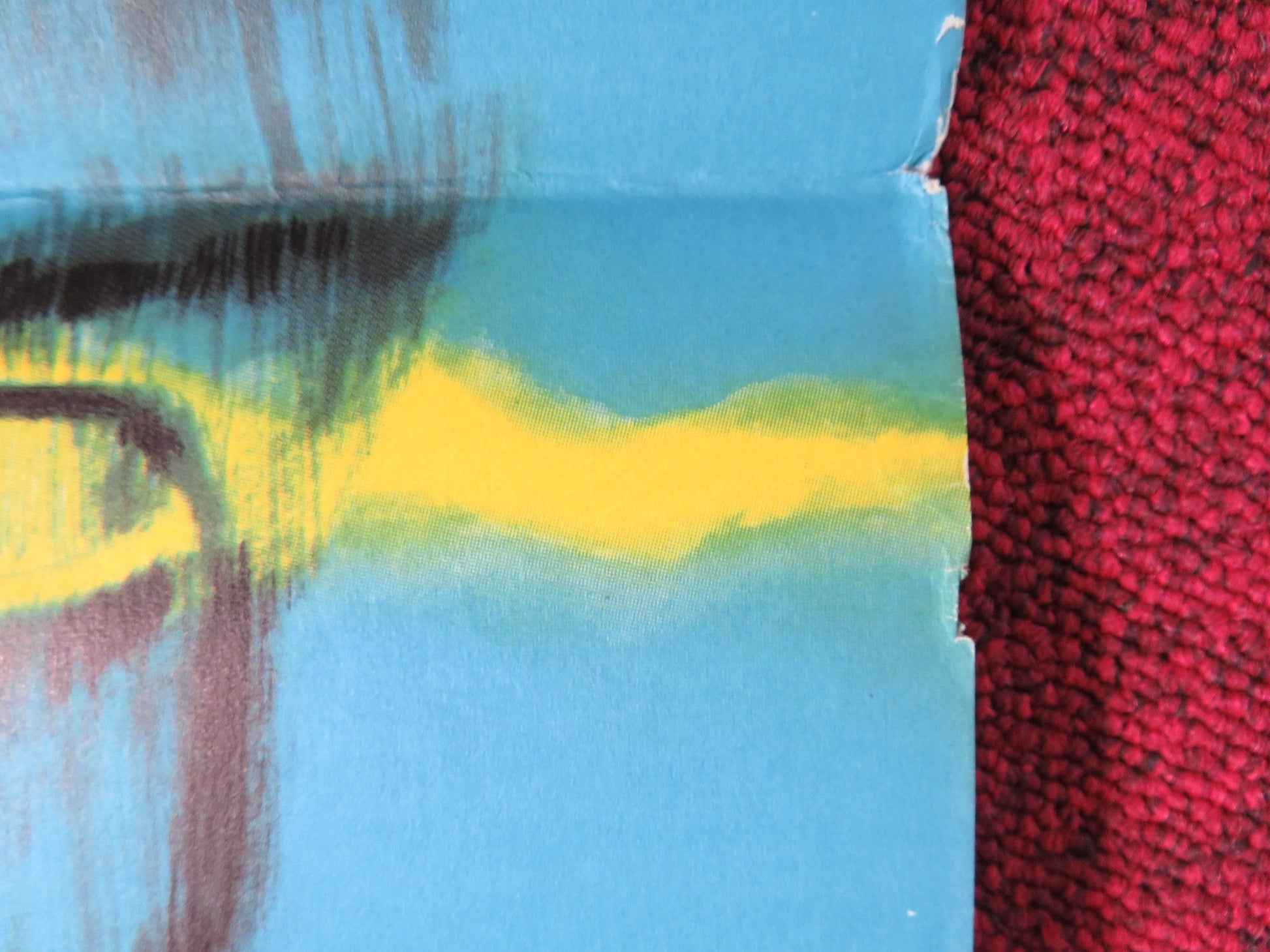 THE CABINET OF CALIGARI GERMAN A1 POSTER FOLDED GLYNIS JOHNS DAN O'HERLIHY 1962 Rendezvous Cinema Movie posters