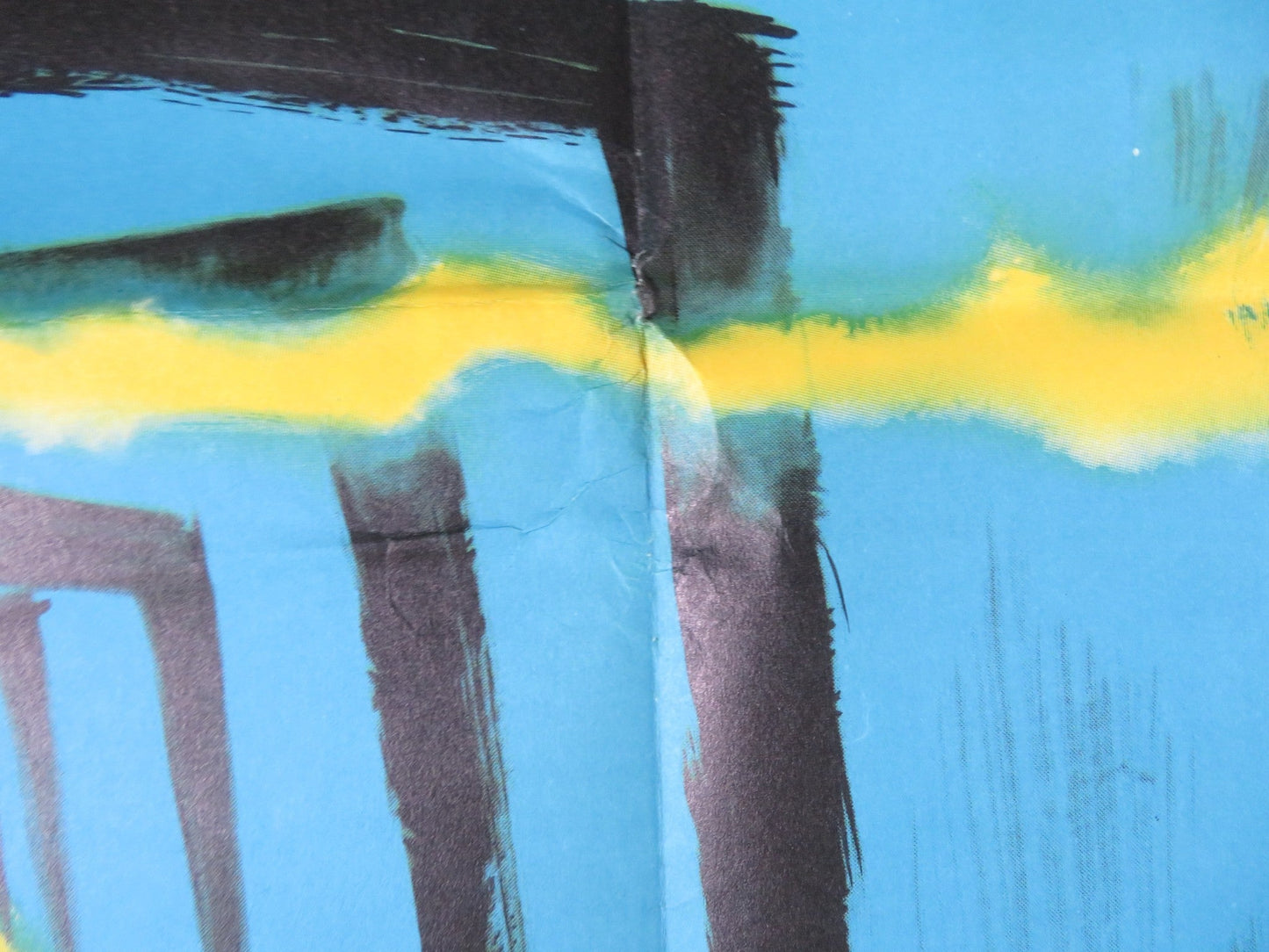 THE CABINET OF CALIGARI GERMAN A1 POSTER FOLDED GLYNIS JOHNS DAN O'HERLIHY 1962 Rendezvous Cinema Movie posters