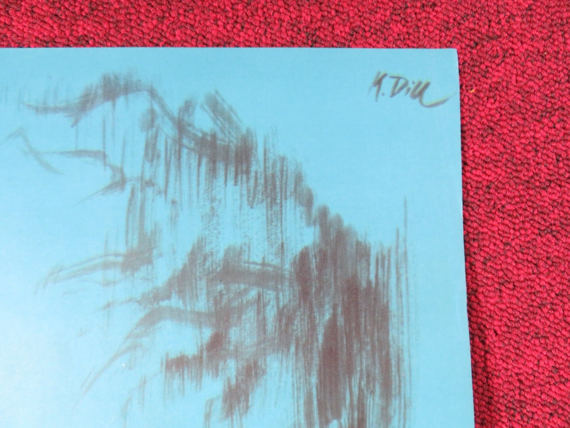 THE CABINET OF CALIGARI GERMAN A1 POSTER FOLDED GLYNIS JOHNS DAN O'HERLIHY 1962 Rendezvous Cinema Movie posters