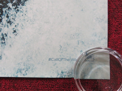 THE CALL OF THE WILD UK QUAD ROLLED POSTER HARRISON FORD OMAR SY 2020 Rendezvous Cinema Movie posters