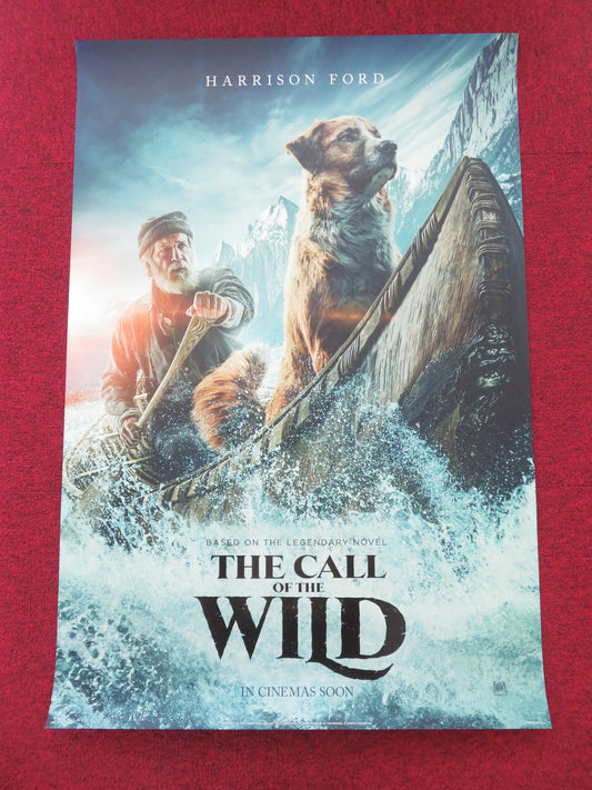 The Call of the Wild Version B US One Sheet Rolled Poster Harrison Ford 2020 Movie posters