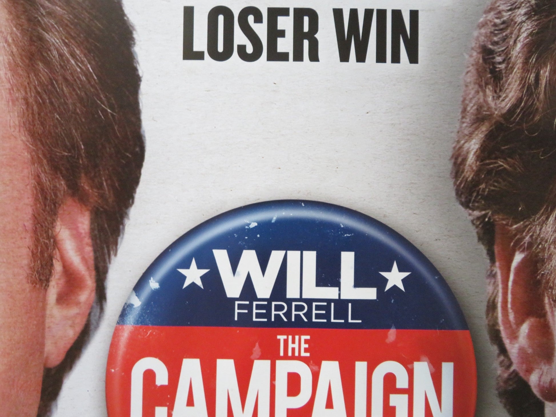 THE CAMPAIGN UK QUAD ROLLED POSTER WILL FERRELL ZACH GALIFIANAKIS 2012 Rendezvous Cinema Movie posters