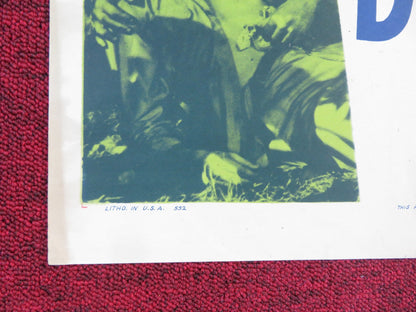 THE CARIBBEAN MYSTERY FOLDED US ONE SHEET POSTER JAMES DUNN SHEILA RYAN 1945 Rendezvous Cinema Movie posters