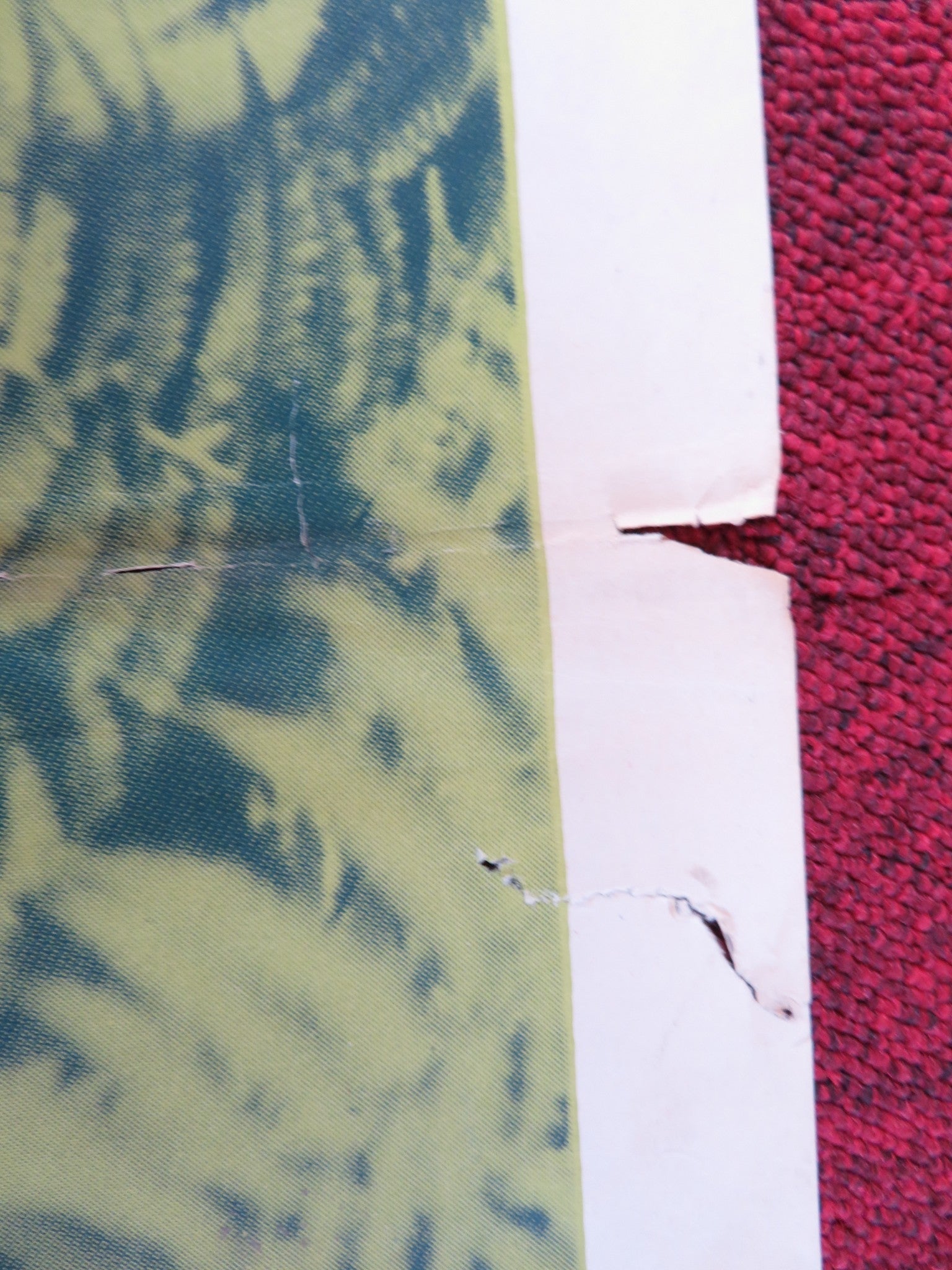 THE CARIBBEAN MYSTERY FOLDED US ONE SHEET POSTER JAMES DUNN SHEILA RYAN 1945 Rendezvous Cinema Movie posters