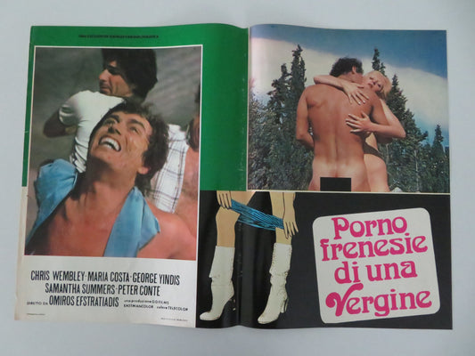 The Ceremony - E Italian Fotobusta Poster Hristos Nomikos Maria Konsta 1977 Movie posters